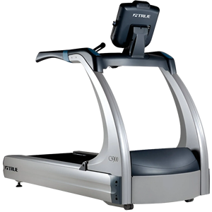 Foldable Remanufactured True Fitness <b>Treadmill</b> <b>with</b> Transcend Console for Home Gym Cardio Training - Product Image 1