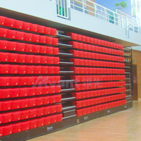 Système de Sièges Rétractables Avant pour Événements Intérieurs, Tribunes à Sièges Fixes, Estrade d'Arène, Tribune Télescopique Électrique, Fauteuil de Stade