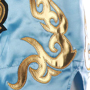 Custom Made TIGHTER FIT High Quality Muay Thai Shorts 160g Logo Print Custom Color & Design Martial Arts Wear 100% Polyester - Product Image 6
