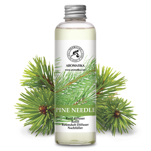 Aromatika Natural Pine Needle Aroma <b>Diffuser</b> Refill Liquid 200ml Long Lasting <b>Room</b> Fragrance Reed <b>Diffuser</b> Oil - Product Image 1
