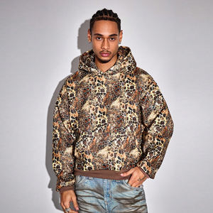 Sudadera con Capucha Personalizada para Hombre, Invierno, Color Sólido, Impresión por Sublimación, Fabricación OEM/ODM, Marca Privada, Estilo Urbano, Poliéster Suave - Product Image 1