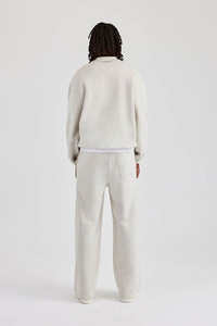 Custom Logo Unisex Oversized Tracksuit Set 100% Cotton Fleece High Quality Blank <b>Zip</b> <b>Up</b> Baggy Hoodie And Sweatpants Set - Product Image 2