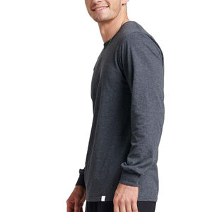 เสื้อสเวตเชิ้ตผ้าฟลีซสำหรับผู้ชายรุ่นใหม่ล่าสุด สีพื้น ระบายอากาศได้ดี เป็นมิตรต่อสิ่งแวดล้อม เหมาะสำหรับอากาศหนาว - Product Image 2