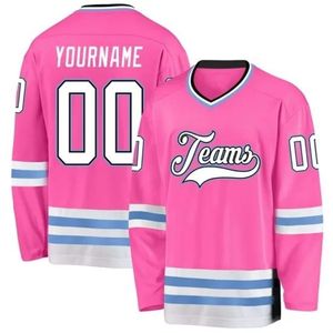 Maillot de hockey sur glace personnalisé pour hommes, léger, sublimé, coupe professionnelle, entraînement d'équipe, tenue de match, directement de l'usine - Product Image 6