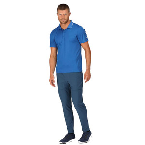 Vêtements actifs personnalisés hommes Polo T Shirt séchage rapide hommes évacuation de la transpiration Golf polos Logo personnalisé Polyester Slim Fit Polo - Product Image 3