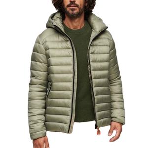 Doudoune matelassée personnalisée pour hommes, intérieur doux et élégant, fermetures à glissière durables, isolation chaude pour l'extérieur ou la mode décontractée - Product Image 1