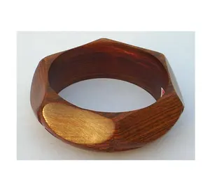 Penjualan Laris Bangle Kayu Alami untuk Disesuaikan Kualitas Terbaik Buatan Tangan Populer Bangle Batu Akik Merah Bangle