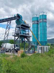 เครื่องอัดแท่งคอนกรีต100 M3/ชม. ตลับลูกปืนหลักสำหรับโครงการก่อสร้างพร้อมเครื่องยนต์ - Product Image 6