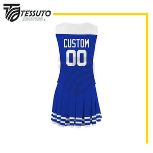 El mejor precio Uniforme de animadora sin mangas Venta caliente Sublimación Uniformes profesionales Diseño de buena calidad Uniforme de animadora - Product Image 3