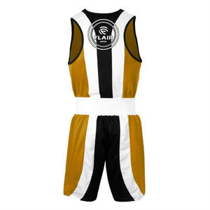 Nuevo precio al por mayor, ropa deportiva de Kickboxing, conjuntos de entrenamiento, camisetas de boxeo con chaleco impreso Digital, pantalones cortos, conjunto de camisetas de combate - Product Image 2