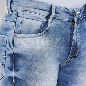 กางเกงยีนส์ซักได้สำหรับผู้ชายกางเกงสำหรับผู้ชายดีไซน์ล่าสุด OEM ระบายอากาศได้ดี - Product Image 6