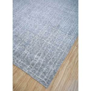 Alfombras Clásicas de Lana Zuri Gris Negro Anudadas a Mano de Color Sólido AKWT-1001 para Uso Doméstico Alfombra Rectangular para Sala de Estar y Pasillo - Product Image 2