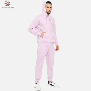 Survêtements d'hiver personnalisés MESS SPORTS pour hommes, ensembles de jogging à marque privée, en molleton technique 100 % coton, grandes tailles avec sweats à capuche - Product Image 2