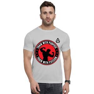 T-shirt en coton élégant fabriqué à partir de tissu 100% naturel, absorbant la transpiration, couleur durable pour un look décontracté moderne - Product Image 1