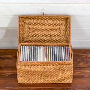 Best Selling Rattan Woven Boxes Home Decor Accessories Boxes for Gift Ring <b>Jewelry</b> <b>Container</b> Packaging - Product Image 6