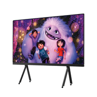 Promo Panas P1.875 Smart Board Layar Sentuh Interaktif Papan Tulis Digital All-In-One LED 4K Layar Panel Datar untuk Pendidikan
