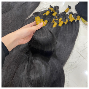 Les prolongements non traités crus de cheveux de Vierge ont adapté aux besoins du client en vrac sain aucun cheveux de emmêlement - Product Image 4