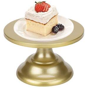 Brass Cake Stand <b>Sweets</b> Plate Decorative Wedding Table Brass Pedestal Cake Stand Nordic Dessert Display Gold Cake Stand - Product Image 1