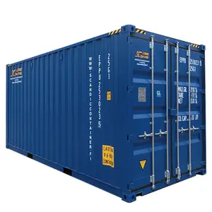 Secondhand container Usado cargo digno 20ft, 40ft contentor para venda, mais barato usado 20ft 40ft container