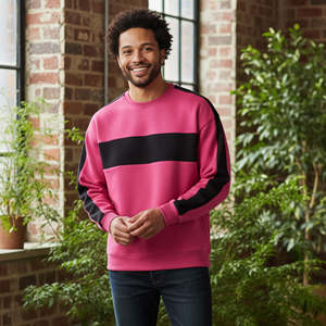 Suéter Informal Personalizado con Logotipo Impreso en Tejido de Punto Cómodo, Sudadera de Algodón Combinado - Product Image 1