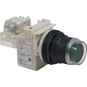 For SCHNEIDER ELECTRIC 9001SK1L1GH13 Push <b>Button</b> Switches 600VAC 10AMP 30MM SK with Options 600VAC 10AMP 30MM SK +OPTIONS - Product Image 1