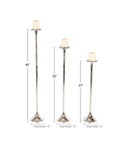 Porte-bougie en aluminium écologique et durable pour mariage, Noël, Pâques, décoration de la maison - Couleurs et tailles personnalisables