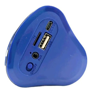 Altavoz Triangular con Excelente Sonido, Recargable, Azul-usb-fm - Colores Surtidos - Product Image 6