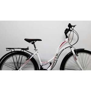 Bicicleta Urbana Dorello 2610 Blanca de Una Velocidad, Cuadro de Acero con Horquillas de Aluminio, Modelo Alanya, Rin 26 - Product Image 3