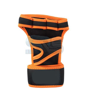 Gants d'entraînement de gymnastique en néoprène avec logo personnalisé pour l'entraînement de fitness Gants d'haltérophilie croisés sans doigts Conception durable - Product Image 2