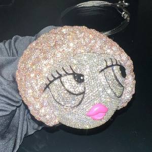 VIDHI JEWELLERY Custom 925 Plata oro blanco ajuste completo Iced Moissanite colgantes carta encantos Bail HipHop estilo fiesta IGI - Product Image 1