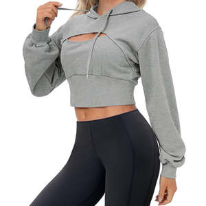 Sweat-shirts à capuche de haute qualité, personnalisés, décontractés, pull personnalisé, dernier design tendance pour femmes, sweat-shirts à capuche - Product Image 3