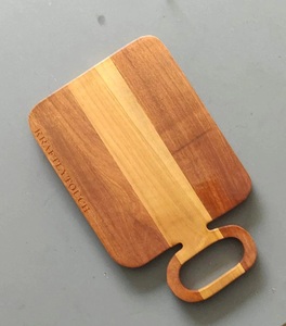 Bloques de cortar de madera más vendidos, decoración del hogar, accesorios de cocina, tablas de cortar rectangulares con mango, múltiples formas - Product Image 5