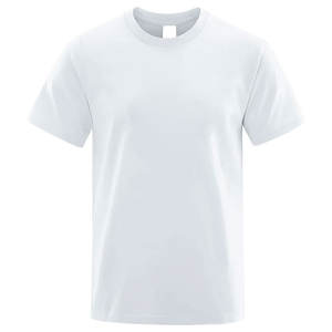 Camisetas para hombre de alta calidad al por mayor, camisetas lisas de alta calidad, camisetas personalizadas de algodón de manga corta con cuello redondo para hombre - Product Image 2