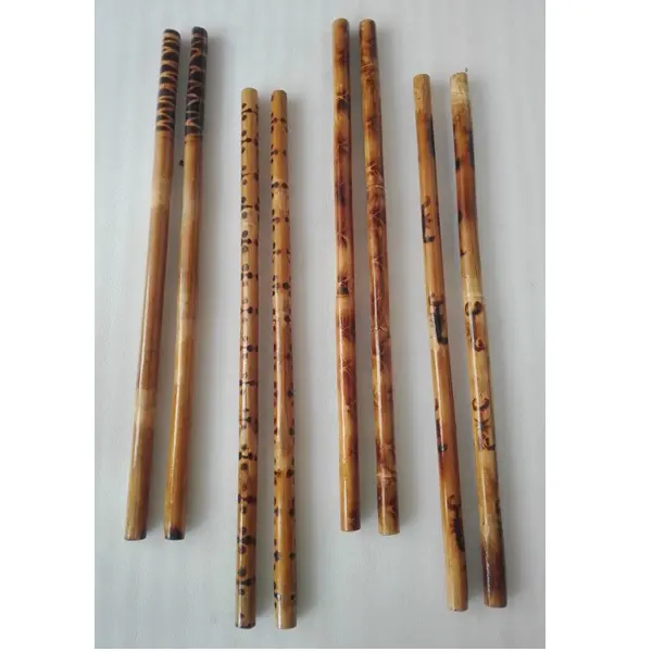 Burnt Mark Arnis Kali Rattan Training Sticks for Sales Size 23" X 1" Diameter