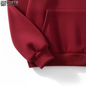 Haute Qualité Polaire Vierge Surdimensionné Pull À Capuche Hommes Personnalisé Coton Lourd 400gsm À Capuche Hommes 450 gsm À Capuche - Product Image 6