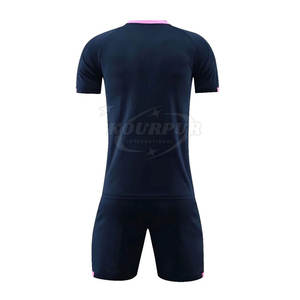 Uniforme de Fútbol de Manga Corta Transpirable de Alta Calidad para Hombre, Venta al Por Mayor 2025, Precio Razonable, Último Color - Product Image 3