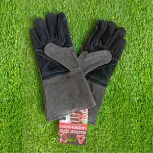 Meilleur prix Gants de soudage en cuir de sécurité pour les mains Confortables Résistants à la chaleur Anti-impact Résistants au sablage Sans silicone - Product Image 2