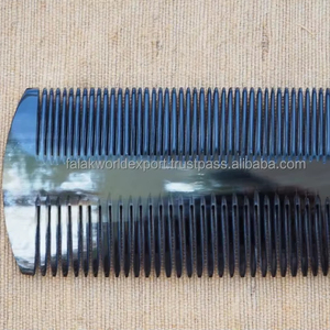 Peine de Pelo de Cuerno de Búfalo Real de Alta Calidad, Peines de Cuerno Real Hechos a Mano, Peine de Cuerno de Buey en Venta, Listo para Enviar al por Mayor - Product Image 4