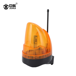 Lampe d'alarme clignotante AC/DC 12-265V, lampe d'alarme clignotante sonore orange haute luminosité pour la maison - Product Image 1