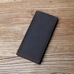 Bolso de Hombro de Cuero Personalizado para Teléfono Móvil, Bolso Cruzado, Cartera Plegable con Bordado para Hombre, Bloqueo RFID, Gran Capacidad - Product Image 6