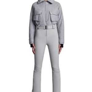 Combinaison de ski de luxe tendance, imperméable et coupe-vent, pour femme, pour les sports de plein air - Product Image 5