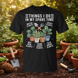 Camiseta de jardinería para amantes de las plantas de interior, para quienes disfrutan de su tiempo libre cultivando plantas verdes, para jardineros, horticultores. - Product Image 3