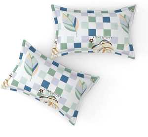 Ensemble de draps de lit 3 pièces en coton de qualité élégante Impression florale solide Style classique Confortable et idéal pour les cadeaux - Product Image 2