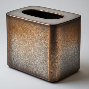 Boîte à mouchoirs en métal classique conçue pour les intérieurs traditionnels, offrant une beauté intemporelle et une grande durabilité - Product Image 2