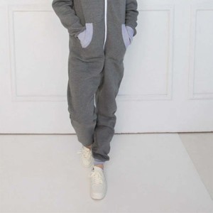 Onesie polaire en peluche pour femmes-Douillet et chaud-Idéal pour les nuits d'hiver et se prélasser à la maison - Product Image 5