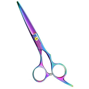 Professional High Quality Stainless Steel <b>Hair</b> <b>Scissors</b> Straight Blade Salon <b>Cutting</b> Tool <b>for</b> Hairstylists and Barbers - Product Image 1