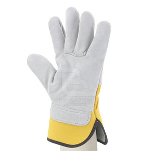 Guantes de Trabajo de Seguridad Multiusos de Cuero Transpirable de Alta Calidad Hechos en Pakistán para Uso Diario - Product Image 3