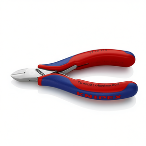 สำหรับคีมตัดเฉียงของ Knipex Electronics หัวคีมขัดเงาแบบกลมพร้อมด้ามจับหลายส่วนประกอบ - Product Image 3