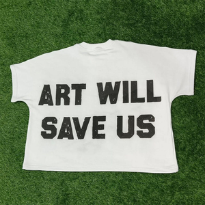 Camiseta en blanco de algodón 100% de alta calidad para hombre, tela de felpa francesa de microfibra 220 + GSM, gran oferta, patrón sólido, impresión personalizada - Product Image 2