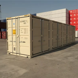 ซื้อตู้คอนเทนเนอร์แบบ High-Cube ขนาด 40 ฟุต คุณภาพสูง พร้อมประตูด้านข้าง จากตู้คอนเทนเนอร์ขนส่งสินค้า - Product Image 1
